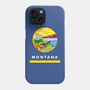 Montana State Flag Phone Case