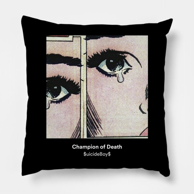 The Champions Pillow by DigitalDevilDev