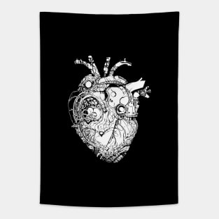 Steampunk Heart Tapestry