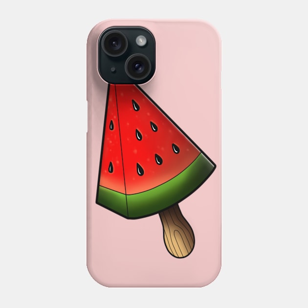 Watermelon ice cream Phone Case by Smurnov