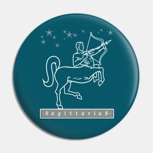 Sagittarius the Archer Pin