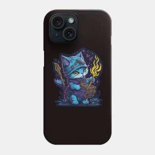 Kitten Wizard III Phone Case