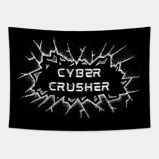 Cyber Crusher Tapestry