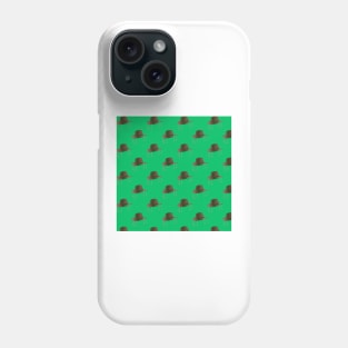 Cork Hat - Green Phone Case