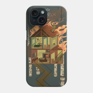 House on Fire Phone Case