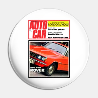 ROVER P6 - magazine cover Pin