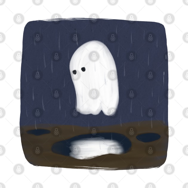 Sad Ghost in the Rain by SRSigs