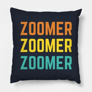 Cool Zoomer Pillow