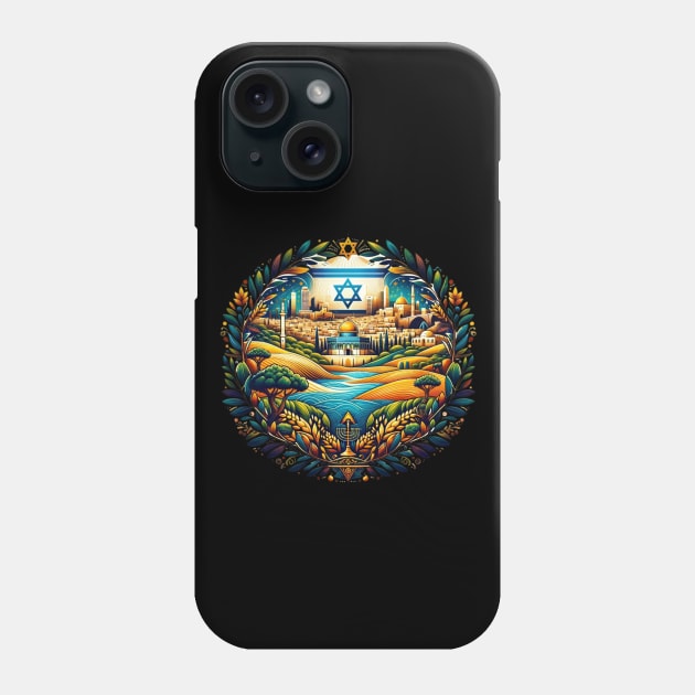 Israel Design Phone Case by Jaffe World