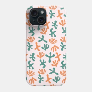 Abstract Retro Botanical Pattern Phone Case