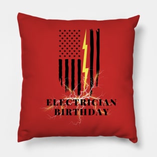 electrician birthday Pillow