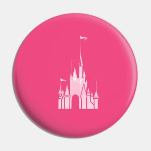 Pretty in Pink Castle Pin