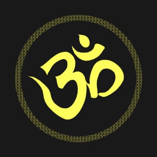 Spiritual Om Symbol Sacred Yoga Mantra T-Shirt