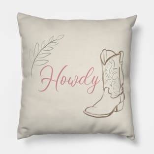 Howdy Pillow