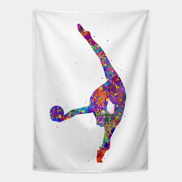 Rhythmic gymnastics ball Tapestry by Yahya Art