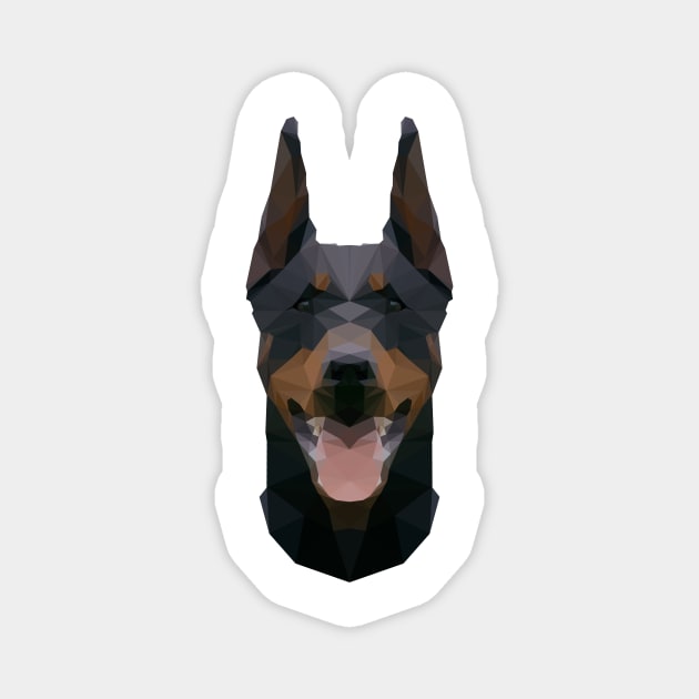 Doberman Magnet by arlingjd