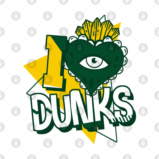 Noble Green I Love Dunks by funandgames