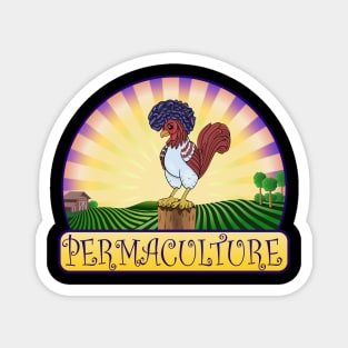 Permaculture chicken Magnet