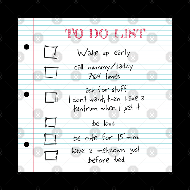 To Do List (kids) by coryreid_illustration