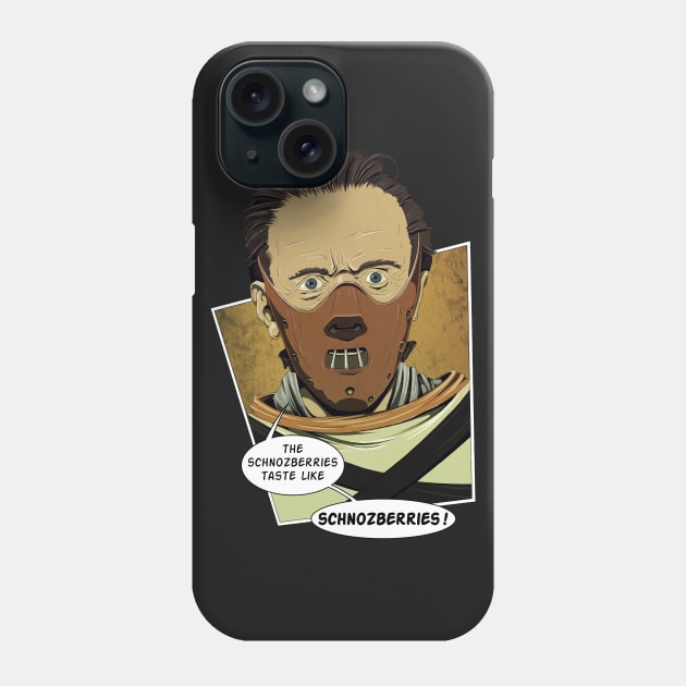 Lecter Schnozberries Phone Case by willblackb4