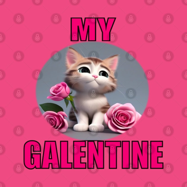 My galentines kitty cat by sailorsam1805