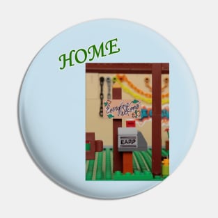 Lego Mailbox - Home "Everyone Welcome" Pin