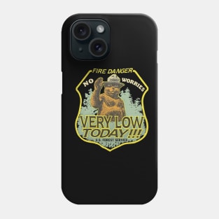 Smokey Bear Forest Service Phone Case