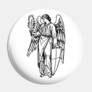 Angelic Radiance in Human Disguise Pin