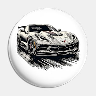 Chevy Corvette Pin