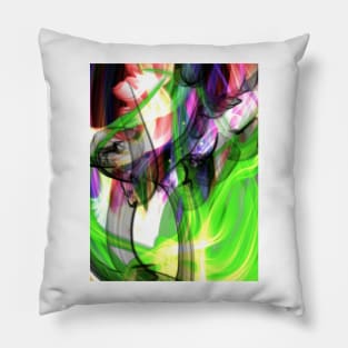 Rainbow Fire Pillow