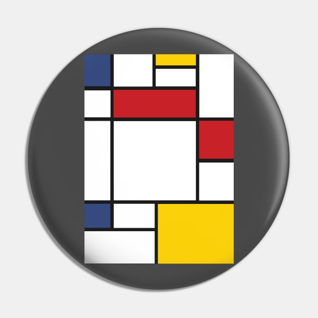 Mondrian Pin by isstgeschichte