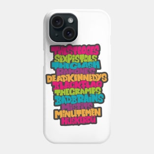 Punk Legends. Cult punk bands design. Punk rock will never die! Punk, ska, Oi. Phone Case