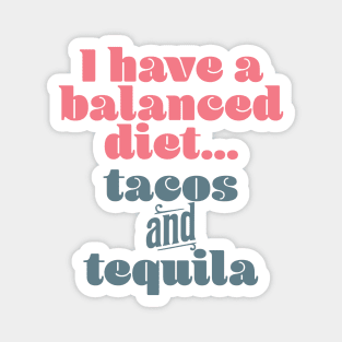 Tacos & Tequila Funny Cinco De Mayo Gift Magnet