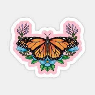 Monarch Butterfly Magnet