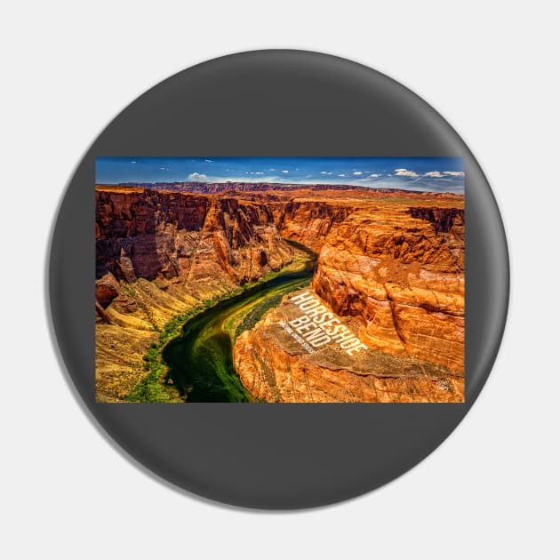 Horseshoe Bend Arizona Pin by Gestalt Imagery