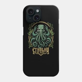 Cthulhu Shirt, Oh R'yleh? H.P. Lovecraft Cosmic Horror Phone Case