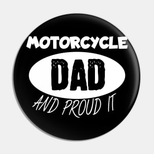 Motorcycle dad Pin