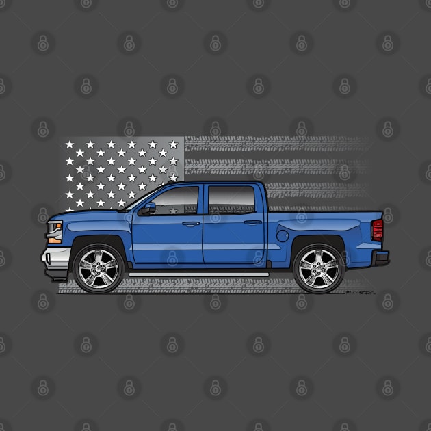 Blue Crew Cab by JRCustoms44