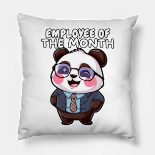 Office Panda Funny Pillow