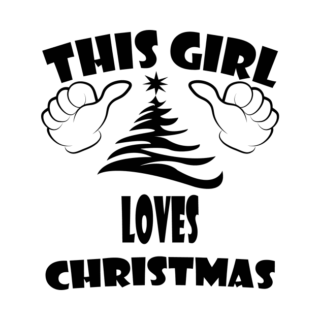 this girl loves chrismas by rashiddidou