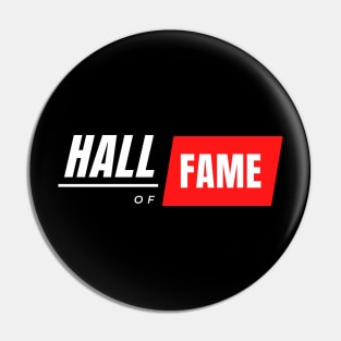 HALL OF FAME NEW LOGO Pin