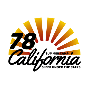 CALIFORNIA 78 SUMMER CAMP T-Shirt