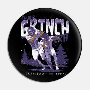 Zay Flowers Baltimore In Our Grinch Era Pin