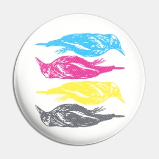 Ravens CMYK Pin