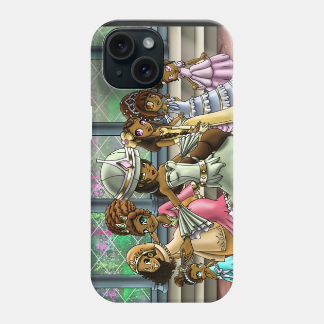 African American Princesses Phone Case by treasured-gift