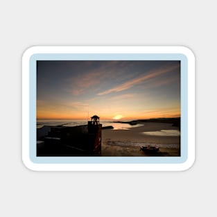 Cullercoats Lifeboat Station Sunrise Magnet