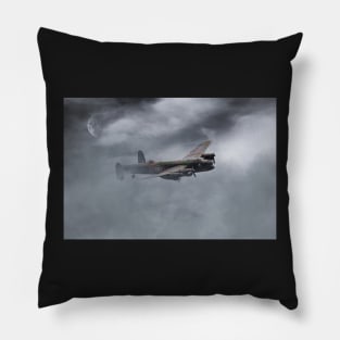 A Cold Bombers Moon Pillow