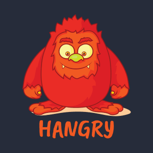 Hangry Monster | Funny Diet Tees & Weight Loss Shirts for Hungry People T-Shirt