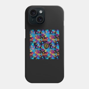 Cyberpunk Beats, Turn up the Radio Wearable Art Phone Case