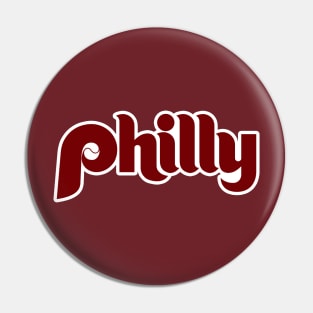 Philly Retro Baseball Pin